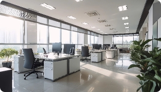 Quiet, Comfortable, Productive Interiors